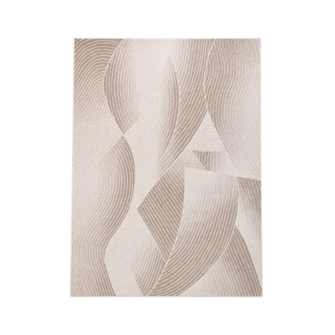 Tapete Moderno Abstract Beige  Neutro