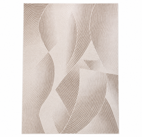 Tapete Moderno Abstract Beige  Neutro