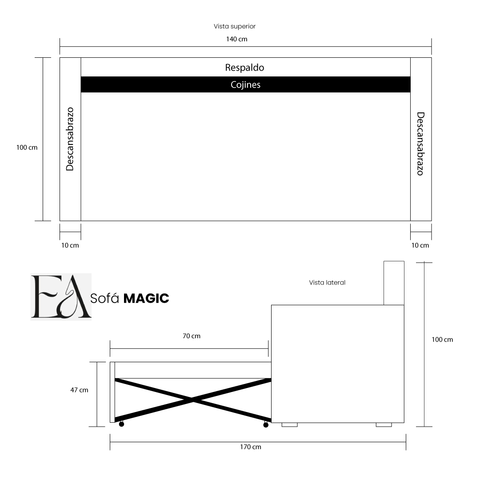 Sofá Cama Magic
